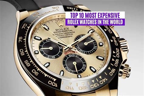 rolex most expensive watch 2017|Rolex watch maximum price.